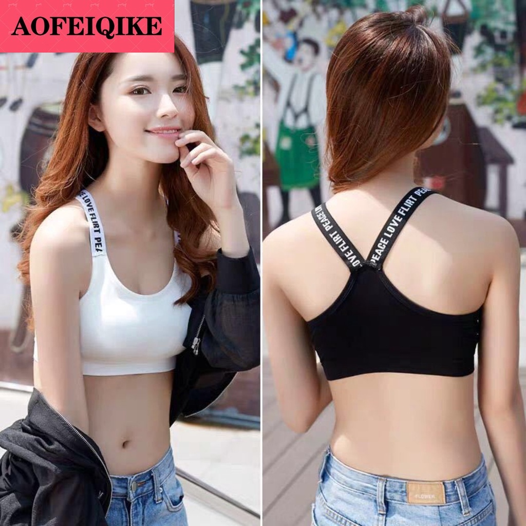 40-65Kg Sexy Bra Top Women Spo - T Shirt Bra Seamless 评论和价格