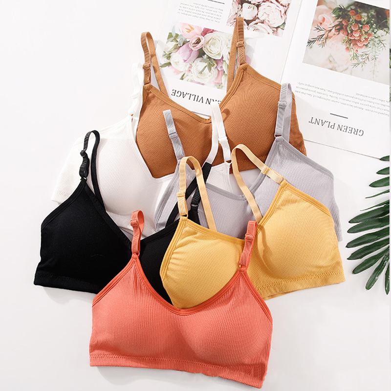 Summer Wire Free Bra Women Sea - T Shirt Bra Seamless 评论和价格