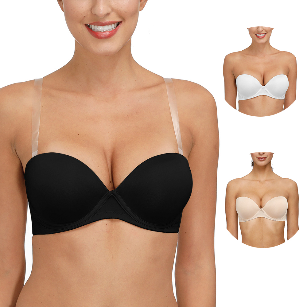 YBCG Push Up Bras for Women Th - Convertible Bra Multiway 评论和价格