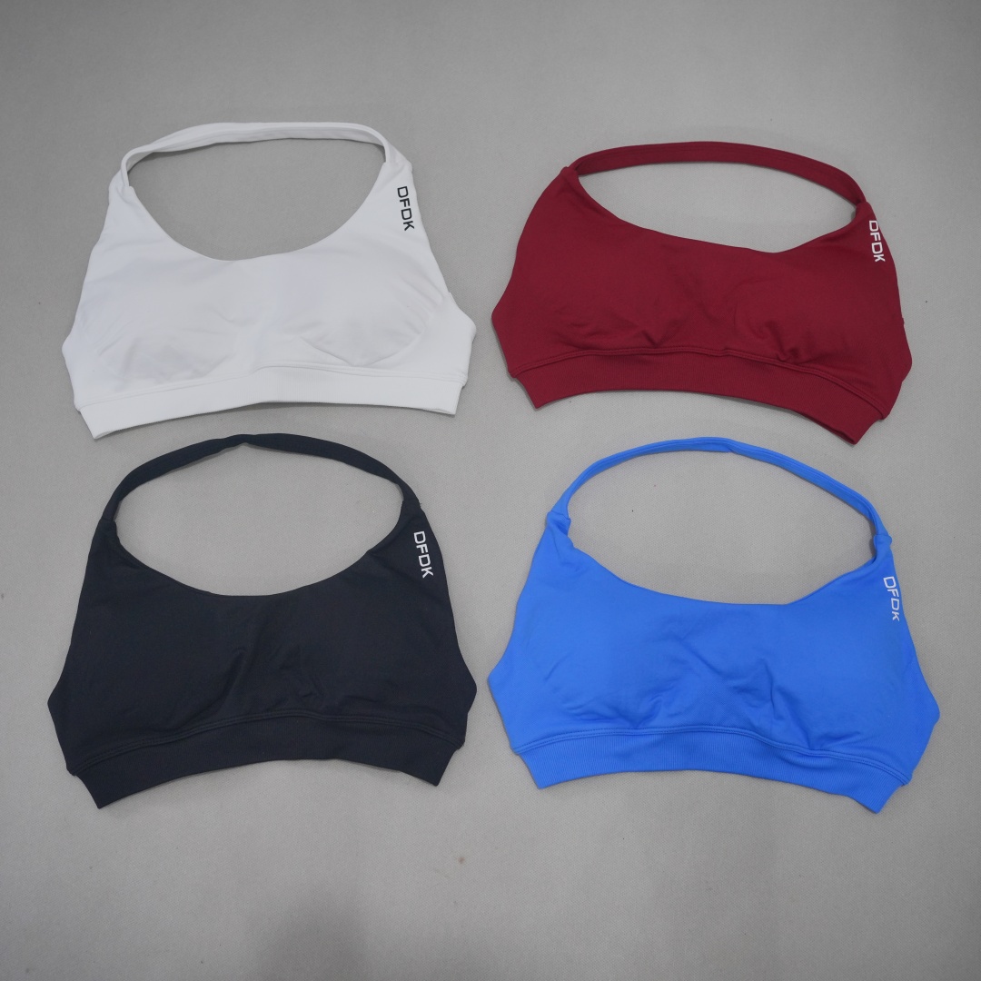 DFDK Women Seamless Sports Bra - Sports Bra Racerback 评论和价格