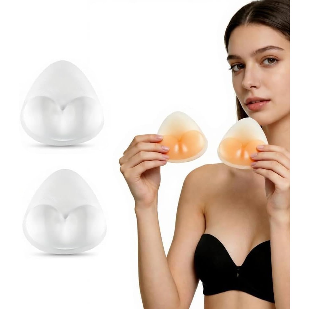 Silicone Bra Inserts, Triangle - Push Up Bra Silicone 评论和价格