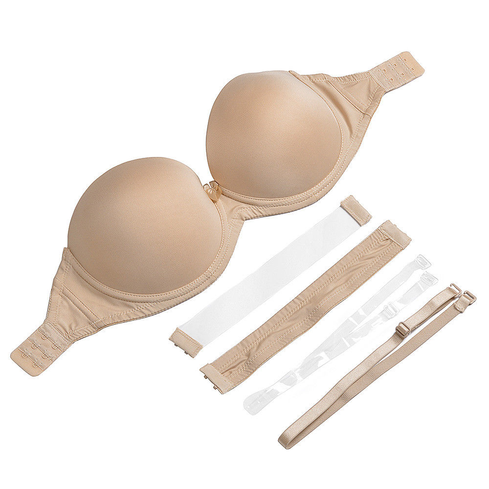Nude Black White Invisible Cle - Convertible Bra Multiway 评论和价格